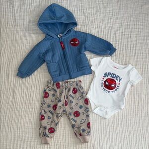 2 for $20 Marvel Spiderman Baby Outfit Set
